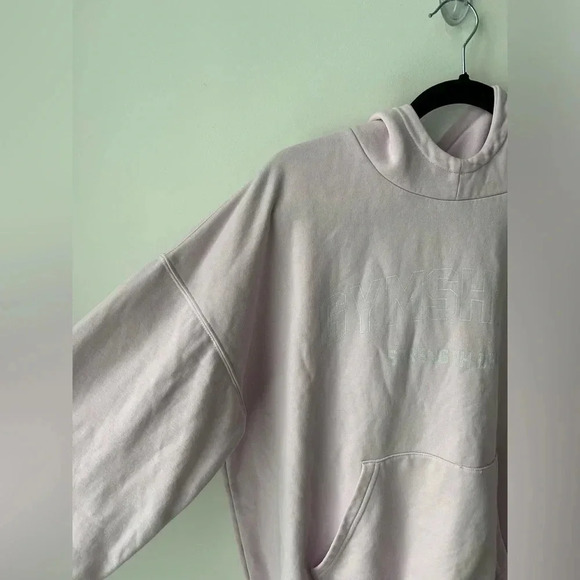 Gymshark  STRENGTH DEPARTMENT GRAPHIC HOODIE lemonade pink color - Picture 3 of 16